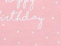 20 Serviettes Happy Birthday