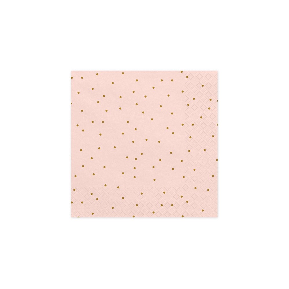 20 Serviettes à pois