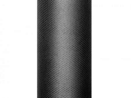 Tulle uni - noir
