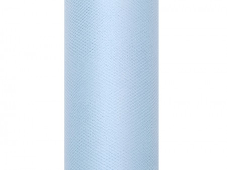 Tulle uni - bleu