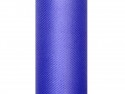 Tulle uni - bleu marine
