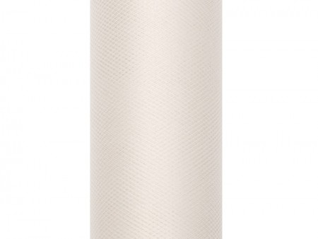 Tulle uni - crème