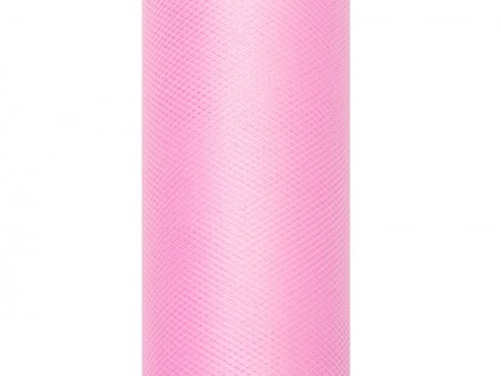 Tulle uni - rose pâle