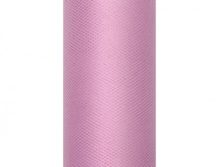 Tulle uni - rose poudré