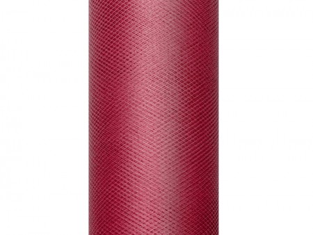 Tulle uni - marron