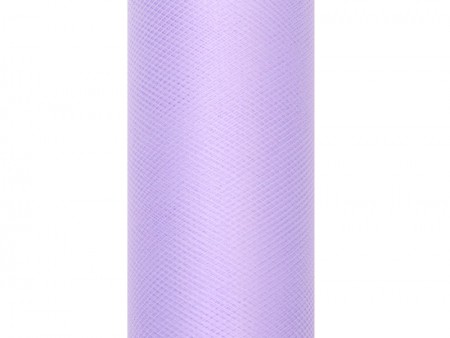 Tulle uni - lilas