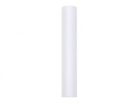 Tulle uni - blanc