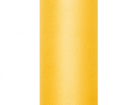 Tulle uni - jaune