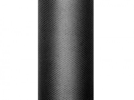 Tulle uni - noir