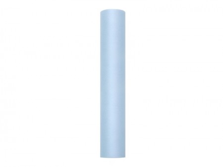 Tulle lisse - bleu