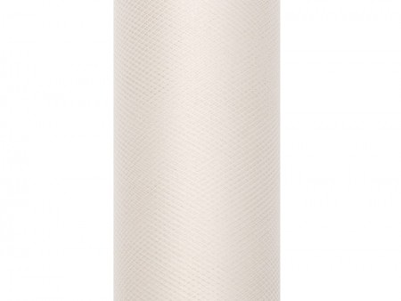 Tulle uni - crème