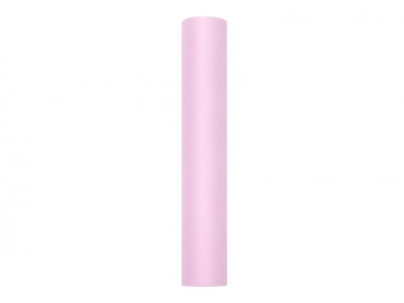 Tulle uni - rose clair