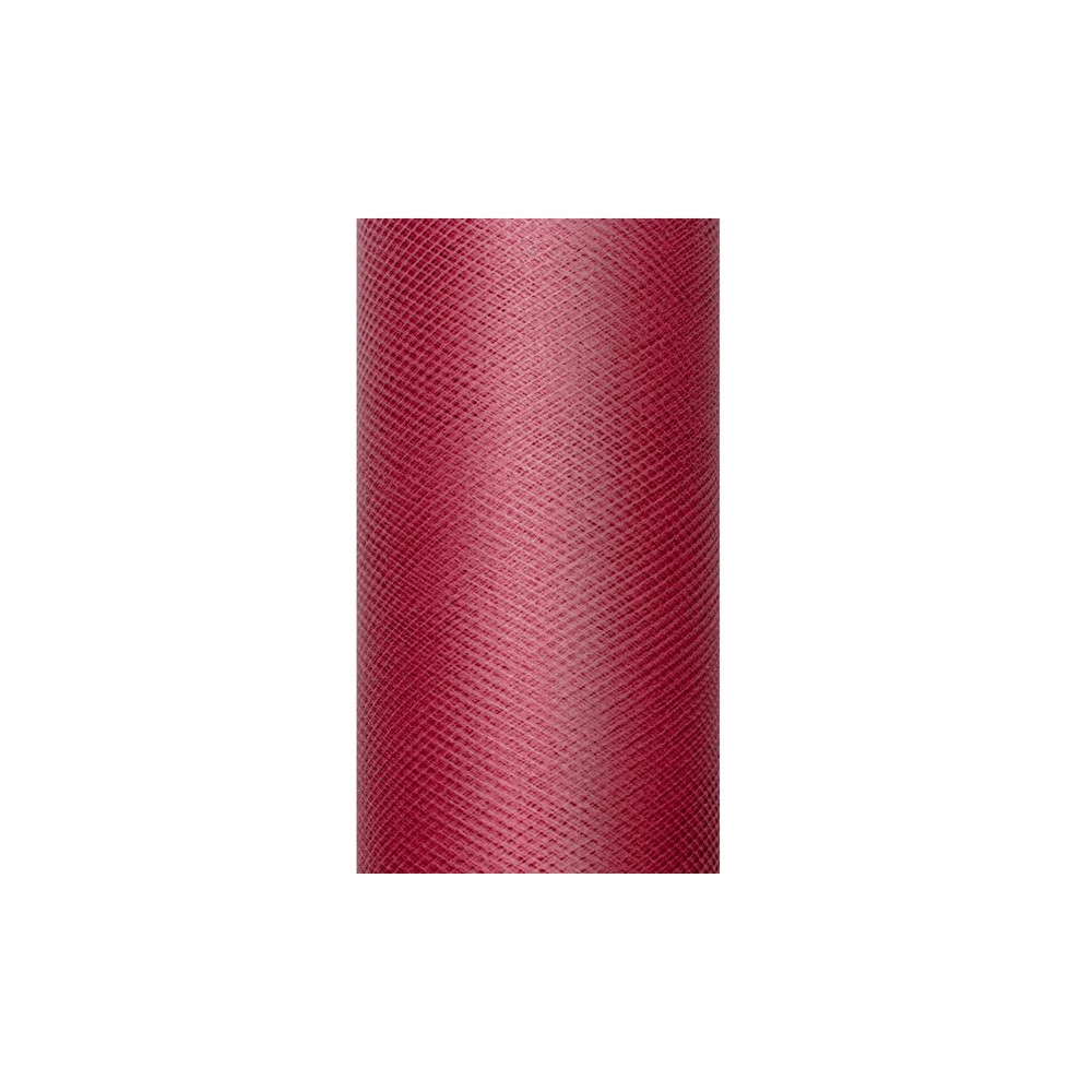 Tulle uni - marron