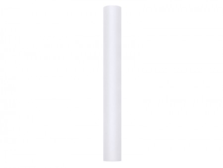 Tulle uni - blanc