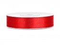 Ruban Rubans tissu - rouge - 12mm/25m