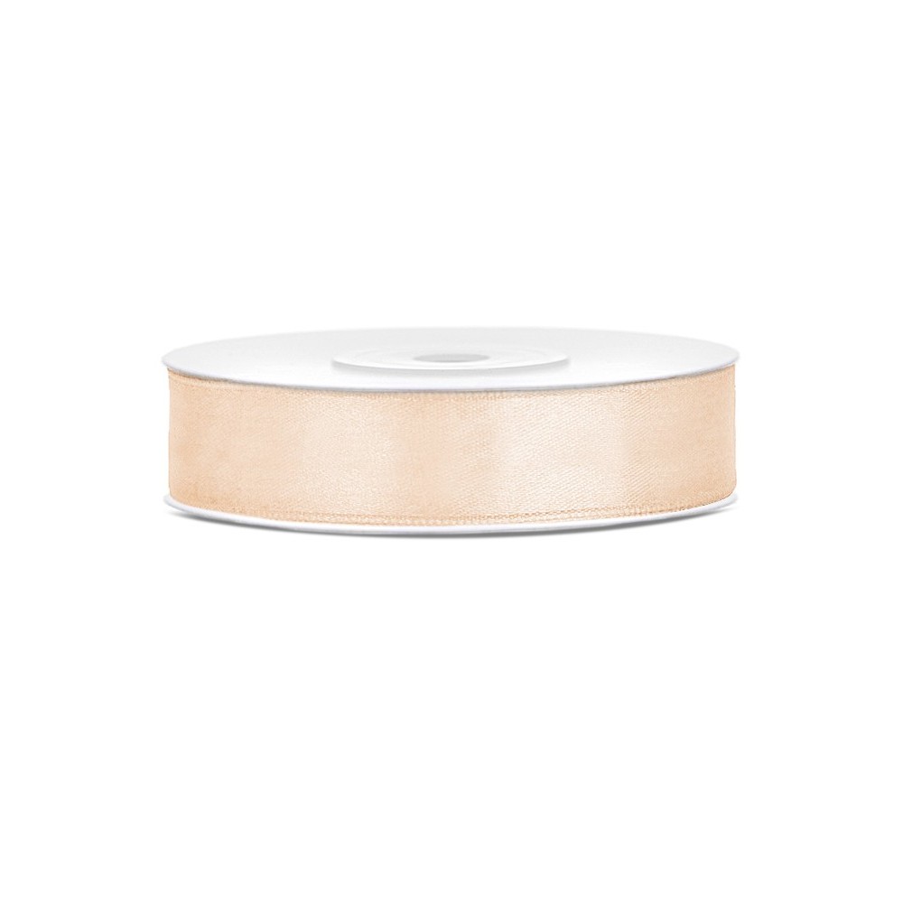 Ruban Rubans tissué- crème - 12mm/25m