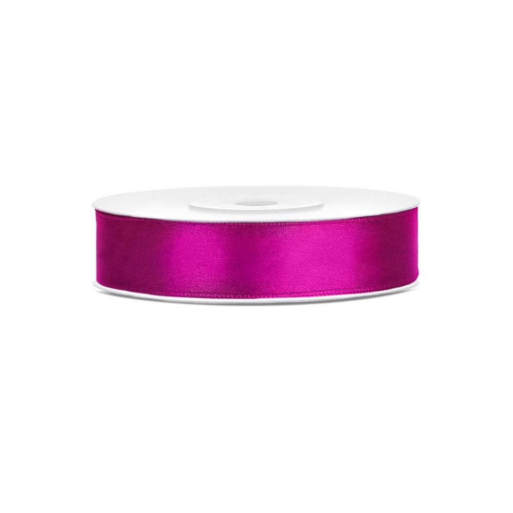 Ruban Rubans tissu - fuchsia - 12mm/25m