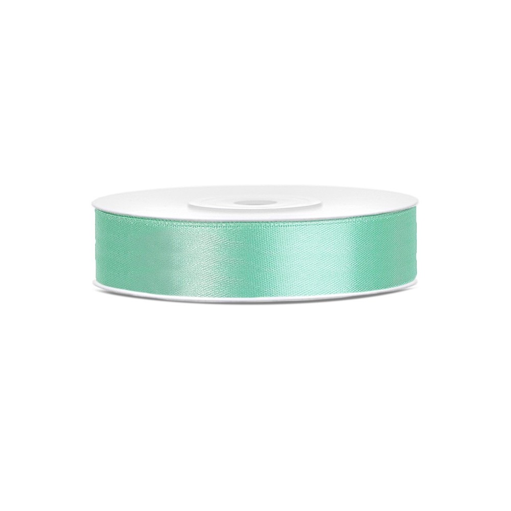 Ruban Rubans tissu - menthe - 12mm/25m
