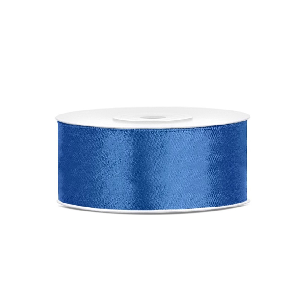Ruban de Rubans tissu - bleu - 25mm/25m