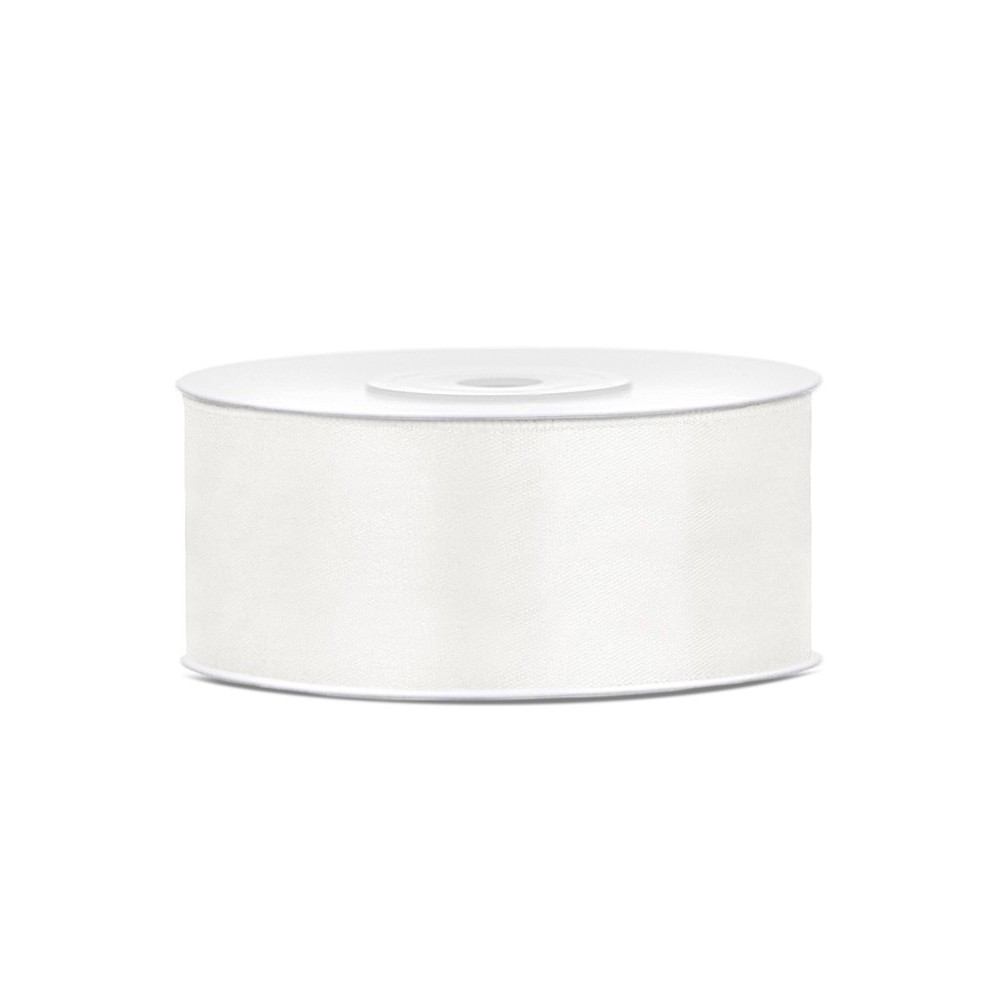 Ruban Rubans tissué- crème clair - 25mm/25m