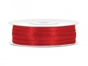 Ruban de Rubans tissu - rouge - 3mm/50m