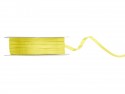 Ruban de Rubans tissu - jaune - 3mm/50m