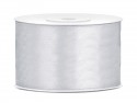 Ruban Rubans tissu - argent - 38mm/25m
