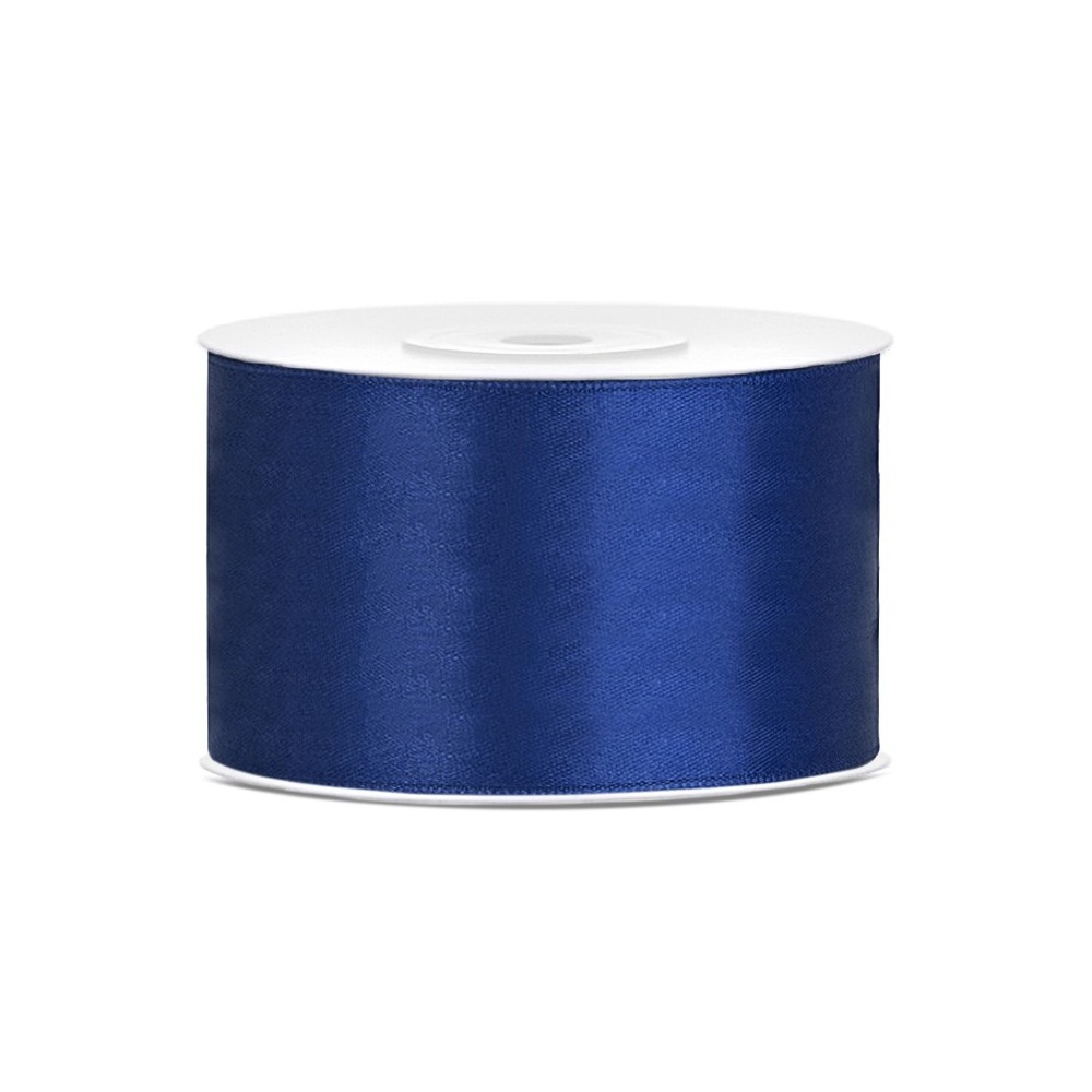 Ruban Rubans tissu - bleu marine - 38mm/25m
