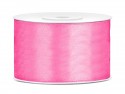 Ruban voile bord Rubans tissu - rose - 38mm/25m