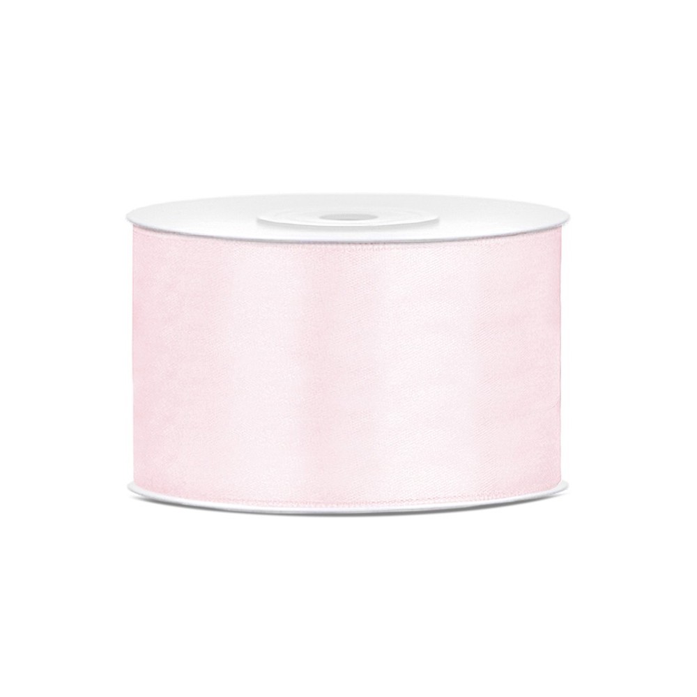 Ruban Rubans tissu - rose poudré clair - 38mm/25m