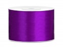Ruban Rubans tissu - violet - 50mm/25m