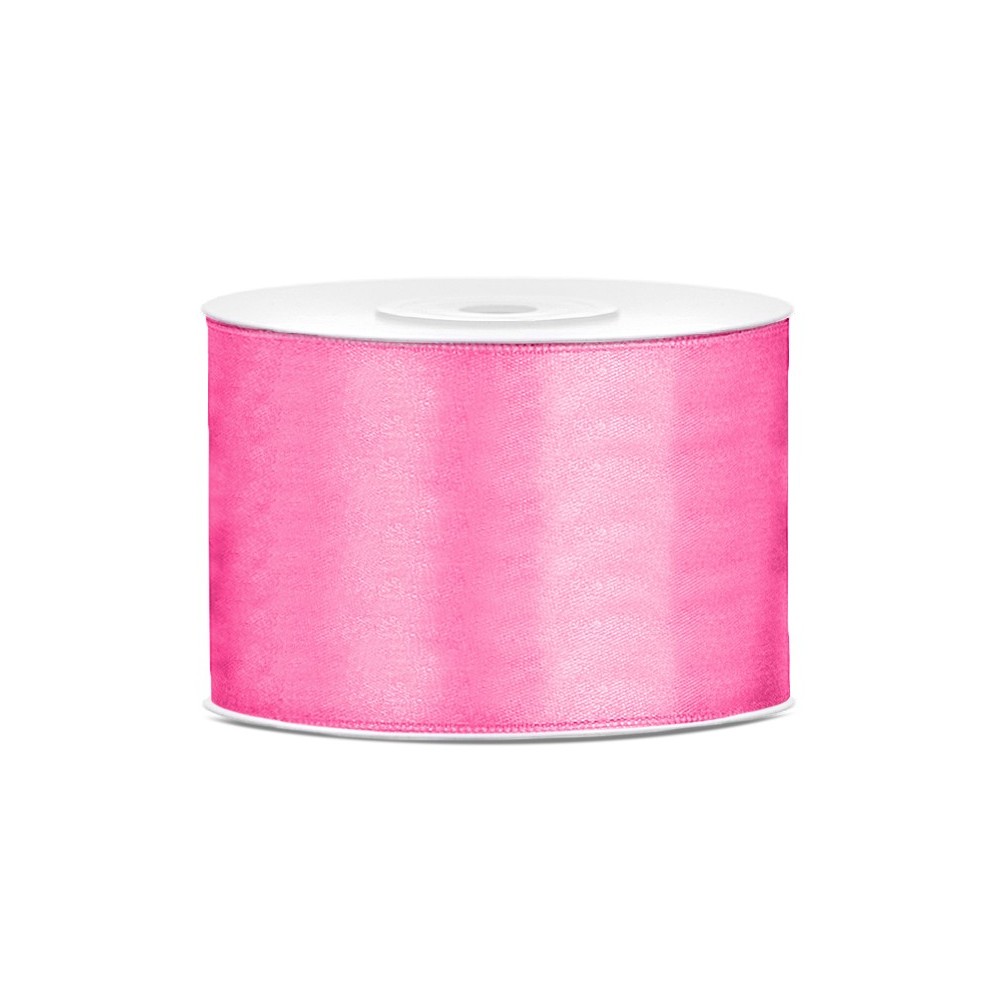 Ruban Rubans tissu - rose - 50mm/25m