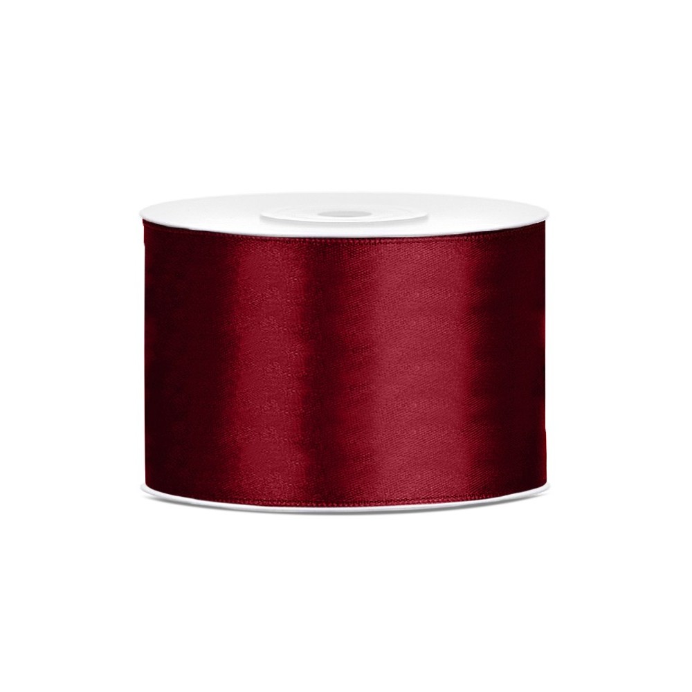 Ruban Rubans tissu - marron - 50mm/25m