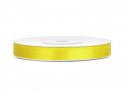 Ruban voile bord Rubans tissu - jaune - 6mm/25m
