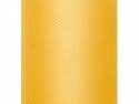Tulle uni rigide - jaune
