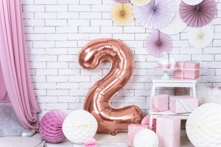 Ballon mylar Chiffre ''2''-...