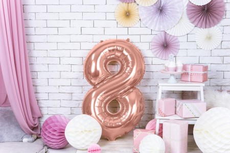 Ballon mylar Chiffre ''8''-...