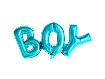 Ballon mylar Boy - bleu