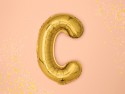 Ballon mylar lettre ''C''- 35cm - or