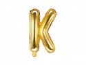 Ballon mylar lettre ''K''- 35cm - or