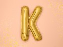 Ballon mylar lettre ''K''- 35cm - or