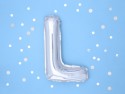 Ballon mylar lettre ''L''- 35cm - argent