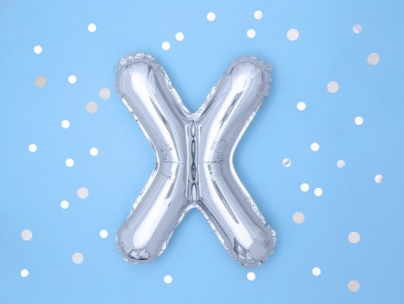 Ballon mylar lettre ''X''-...
