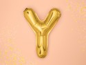 Ballon mylar lettre ''Y''- 35cm - or