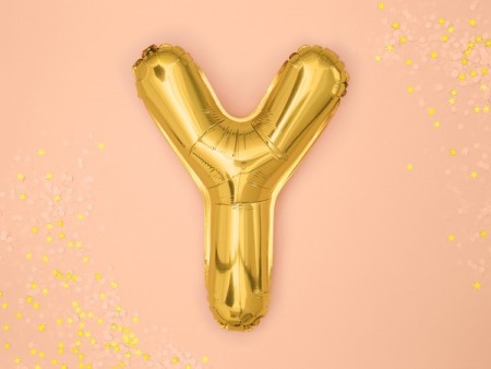 Ballon mylar lettre ''Y''-...