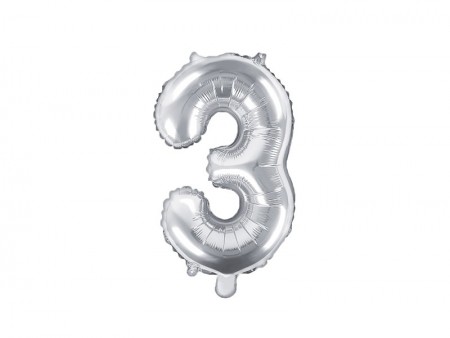 Ballon mylar Chiffre ''3''-...