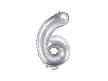 Ballon mylar Numeral ''6''-...