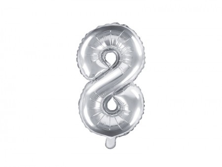 Ballon mylar Numeral ''8''-...