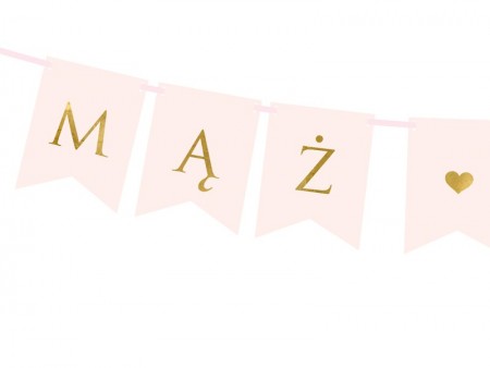 Bannière Wife Husband - rose