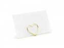 10 Porte -cartes Coeurs - or